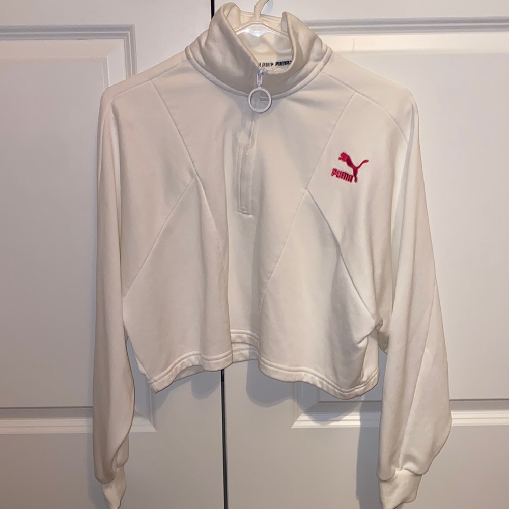 Women’s Puma half zip sweater